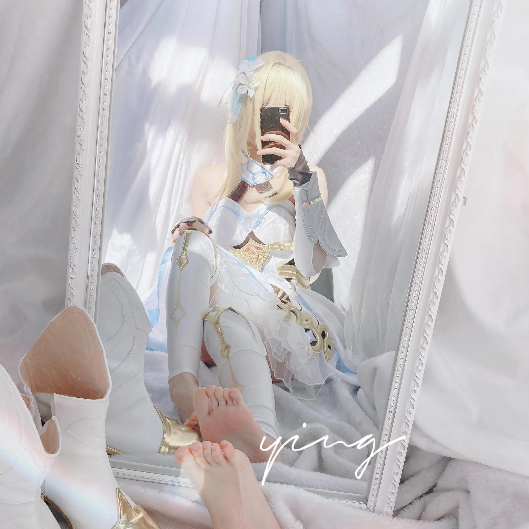 Seele麦麦 – NO.03 荧纯白物语 [145P]插图4